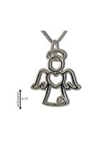 Collana Gemoro Donna in Oro bianco Diamante PB1591BIA - PB1591BIA